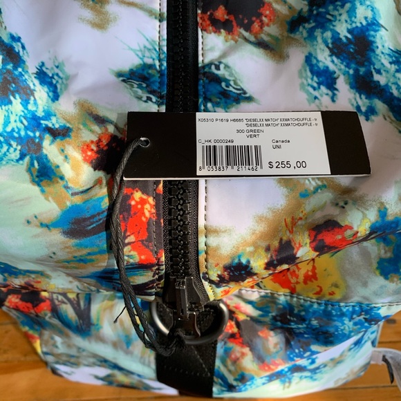 Diesel Reversible Duffel bag sac de voyage - Picture 3 of 8